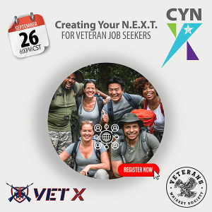 CYN For Veterans & VETEX -Sep 26 Promo Banner